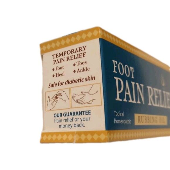 NEW Frankincense & Myrrh Foot Pain Relief Rubbing Oil 2 fl oz Liq - Picture 4 of 8